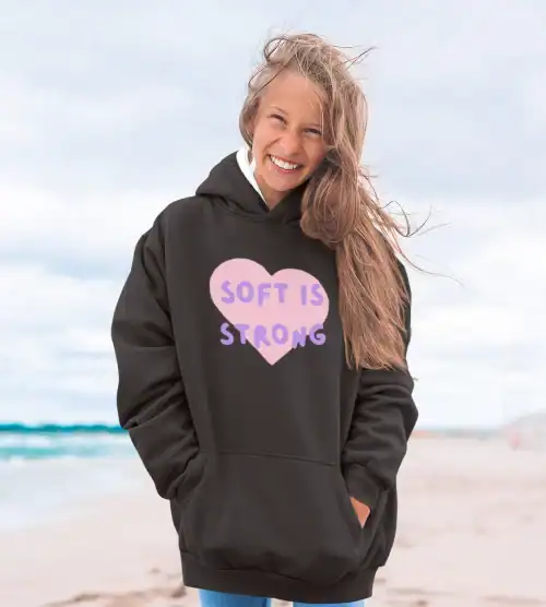 katseye soft is strong hoodie