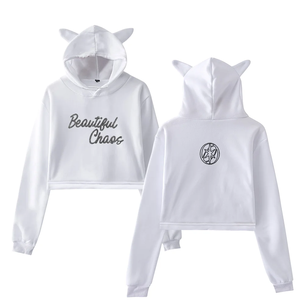 Katseye Cropped Hoodie #7 - Image 3