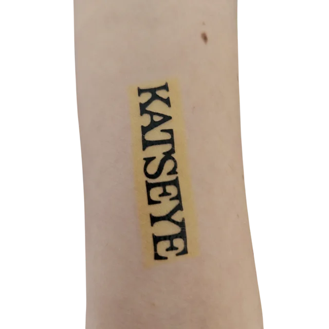 Katseye Temporary Tattoo #1
