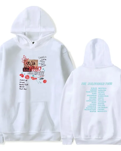 KATSEYE Wildworld Collage Hoodie