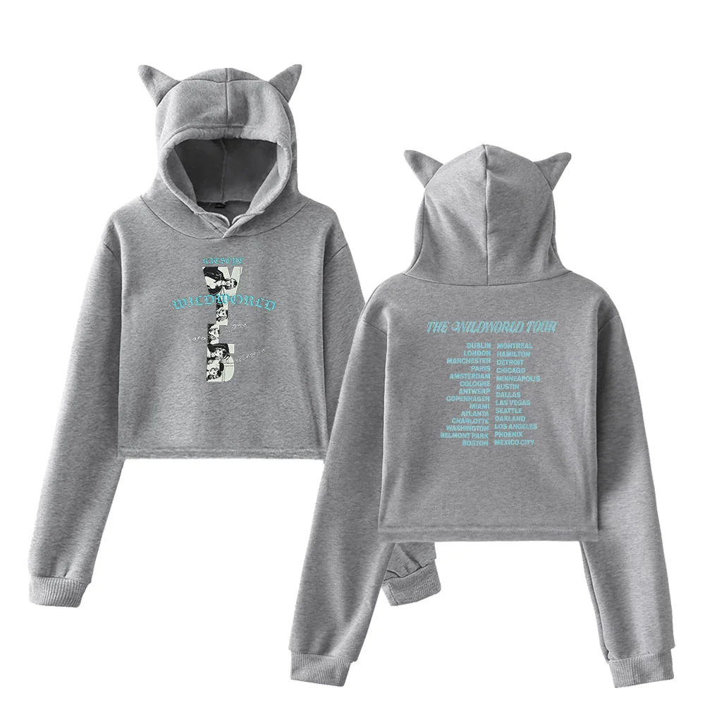KATSEYE Wildworld Tour Cropped Hoodie